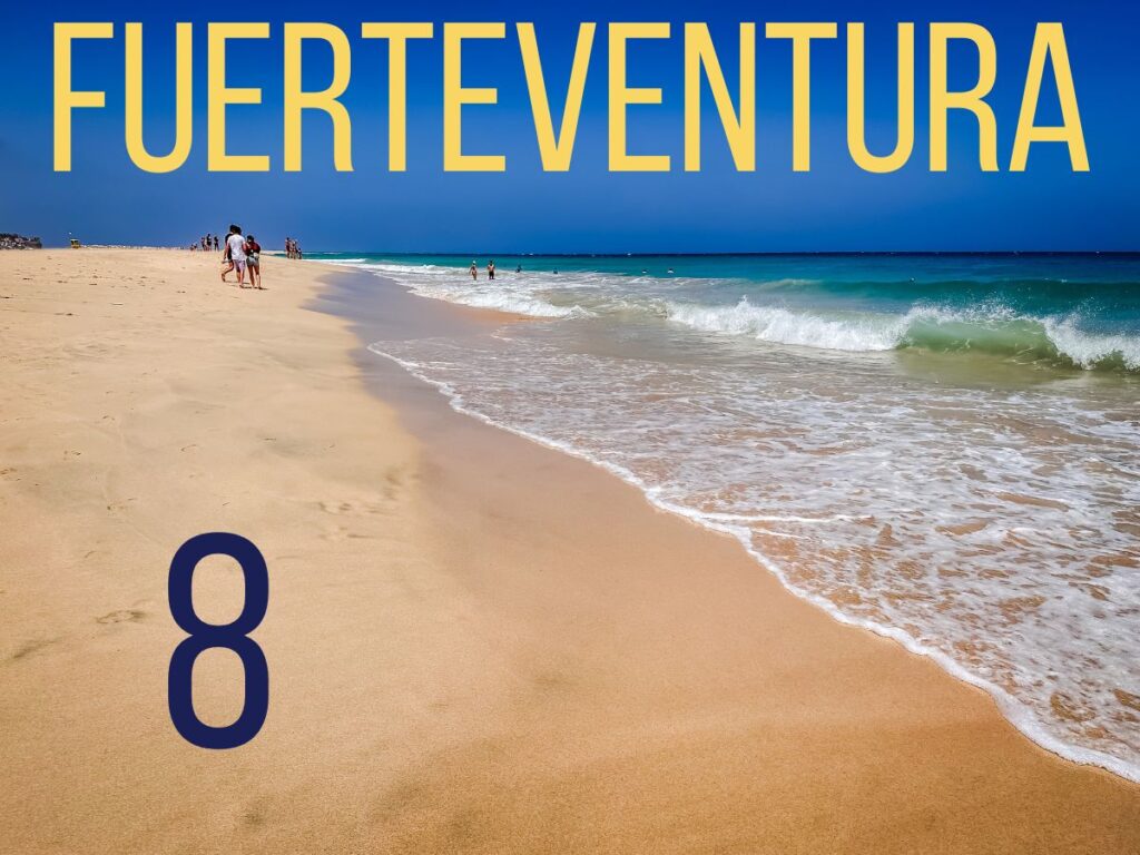 Leave fuerteventura in august meteo temperature
