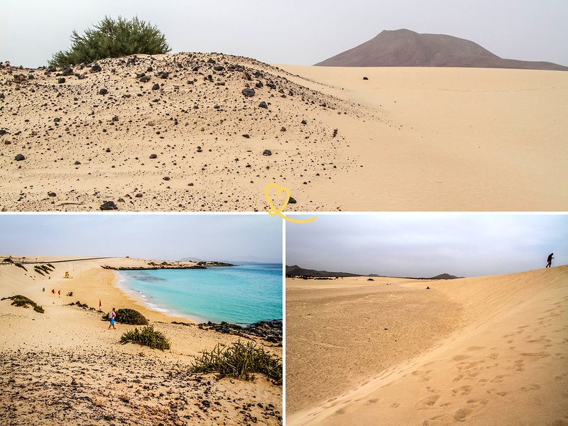 Naturpark besuchen Dünen Corralejo Fuerteventura Strände Zugang