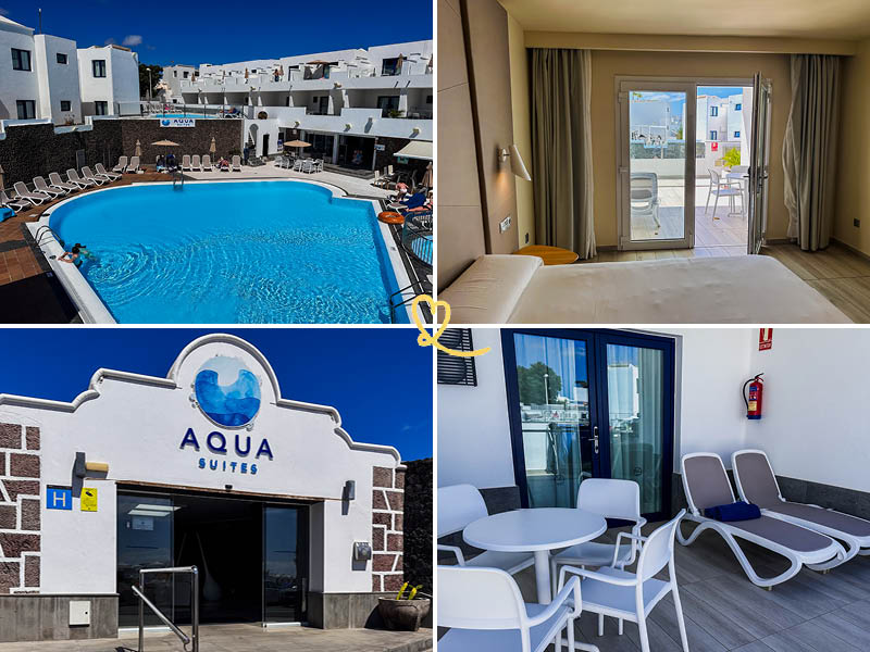 Découvrez notre avis sur l'Hôtel Aqua Suites à Puerto del Carmen sur l'île de Lanzarote!