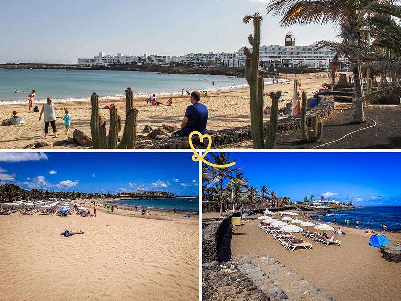 5 plus belles plages à Costa Teguise (Lanzarote)