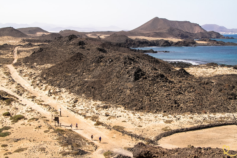 visiter ile Lobos Fuerteventura que faire randonnee bateau