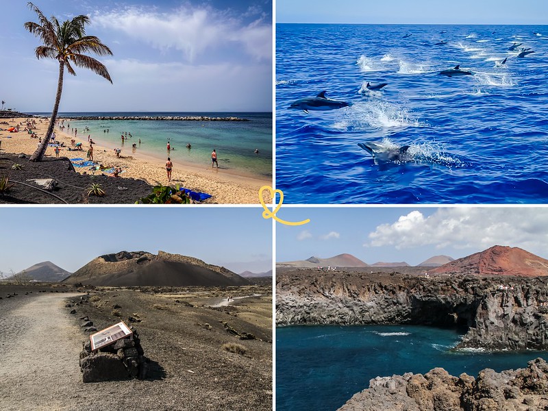 bezoek 4 dagen Lanzarote reisroute