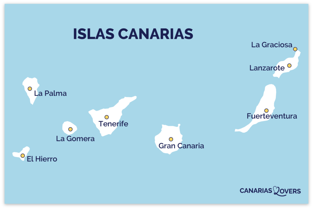 Mapa Islas Canarias