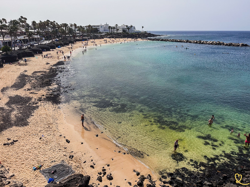 Scopra Playa Flamingo a Playa Blanca, sull'isola di Lanzarote!