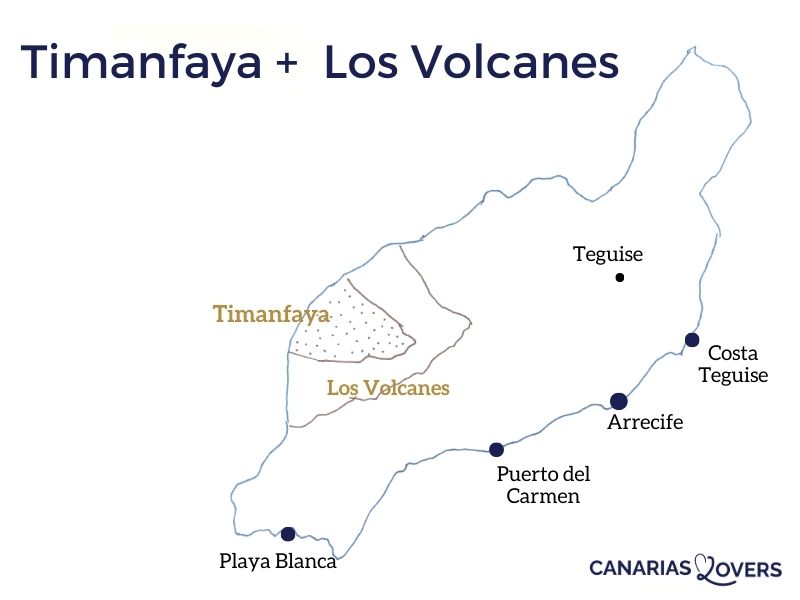 timanfaya Lanzarote los volcanes