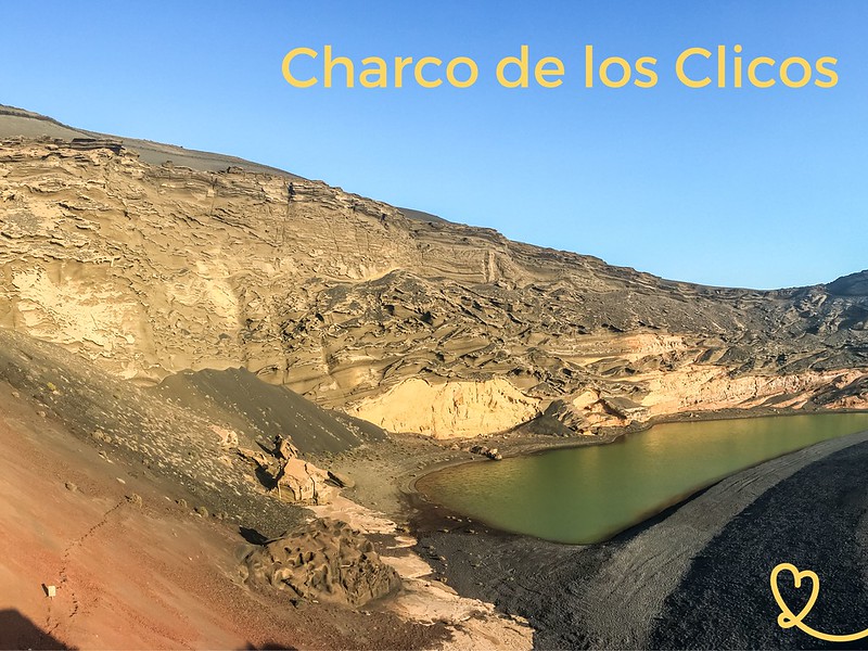 besøg charco de los Clicos Lanzarote grøn sø