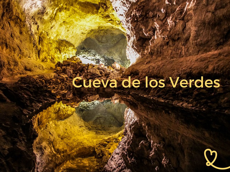 besøg cueva de los verdes lanzarote grøn grotte