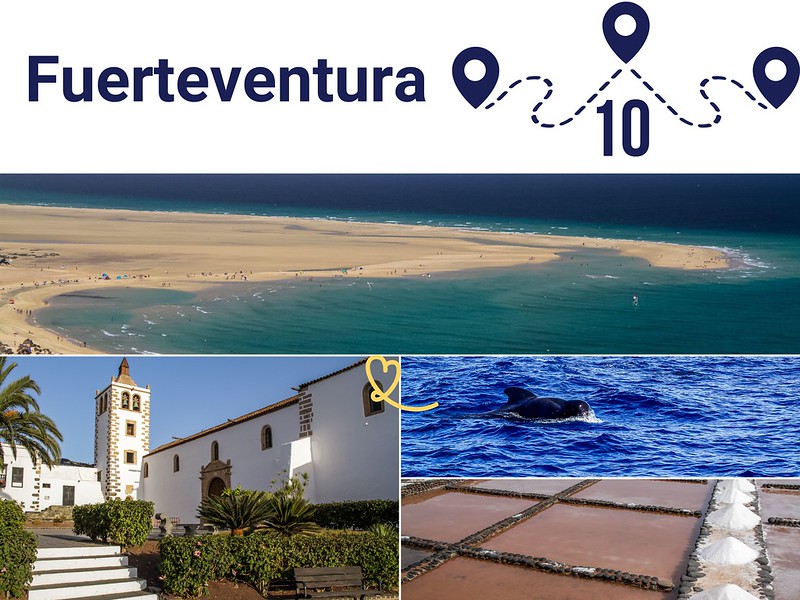 bezoek Fuerteventura 10 dagen reisroute