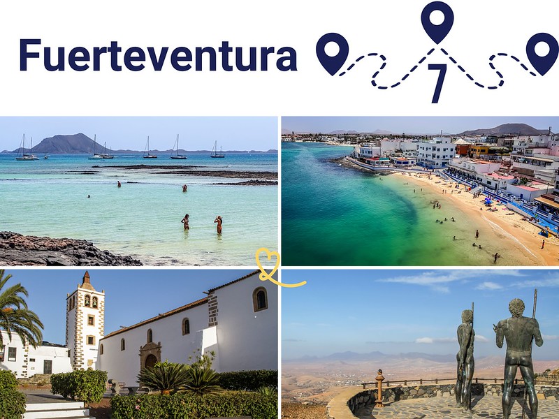 bezoek Fuerteventura 7 dagen reisroute een week