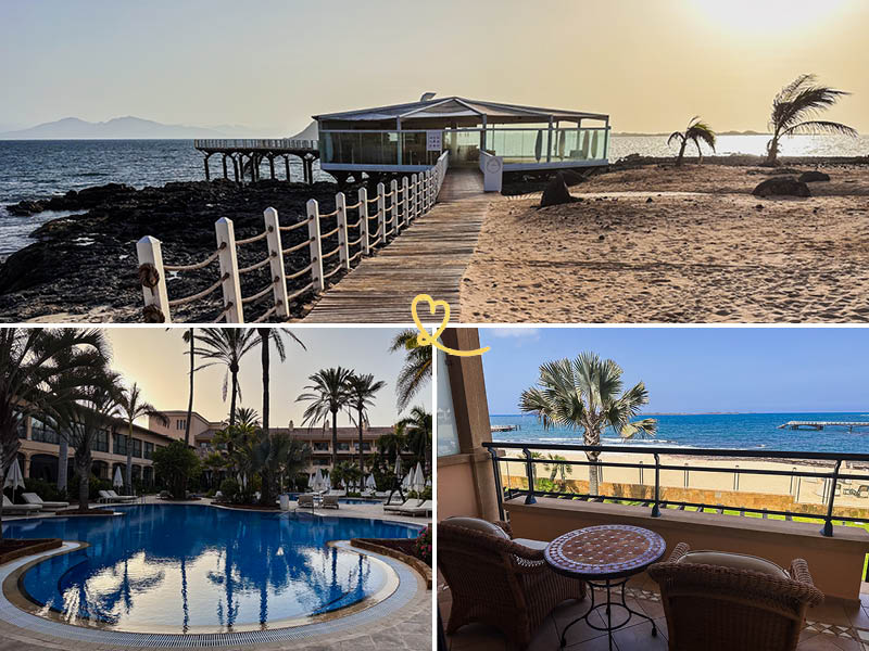 Læs vores anmeldelse af Secrets Bahía Real Resort &amp; Spa, i Corralejo på øen Fuerteventura!