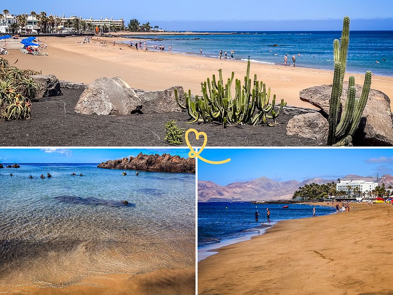 praias mais bonitas puerto del Carmen lanzarote