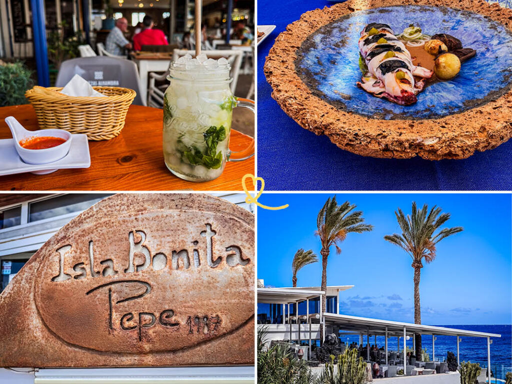 Descubra os nossos 15 melhores restaurantes na Costa Teguise, Lanzarote: marisco, bistrô, salão de chá, vegetariano, tapas...