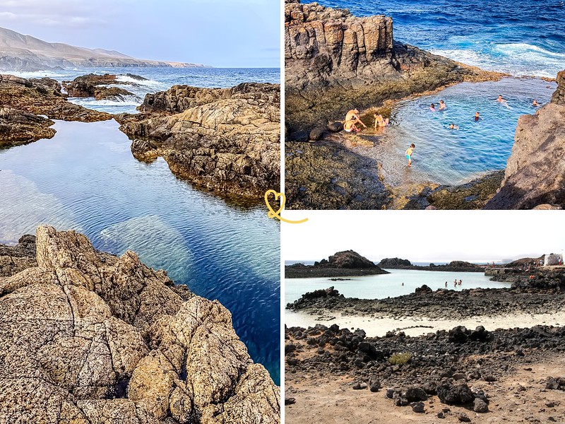 piscinas naturais Lagoas de Fuerteventura