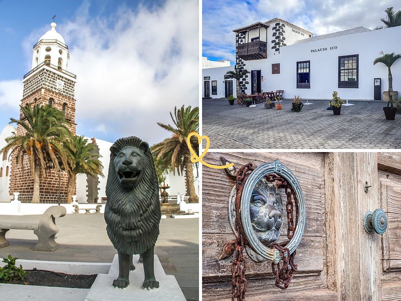 sevärdheter Teguise gamla stan Lanzarote besök