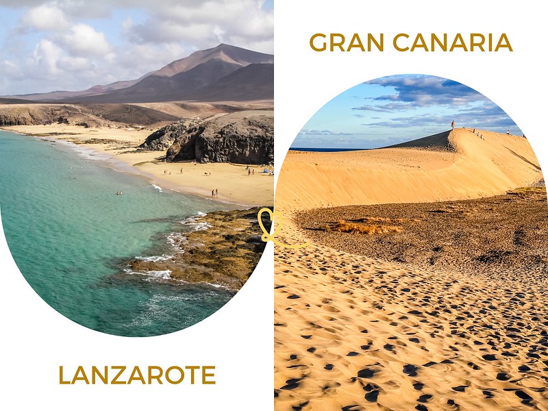 Lanzarote ou Gran Canaria