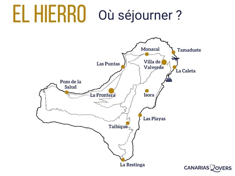 carte ou loger El Hierro dormir