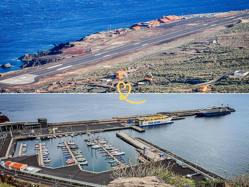 how to get to El Hierro ferry plane