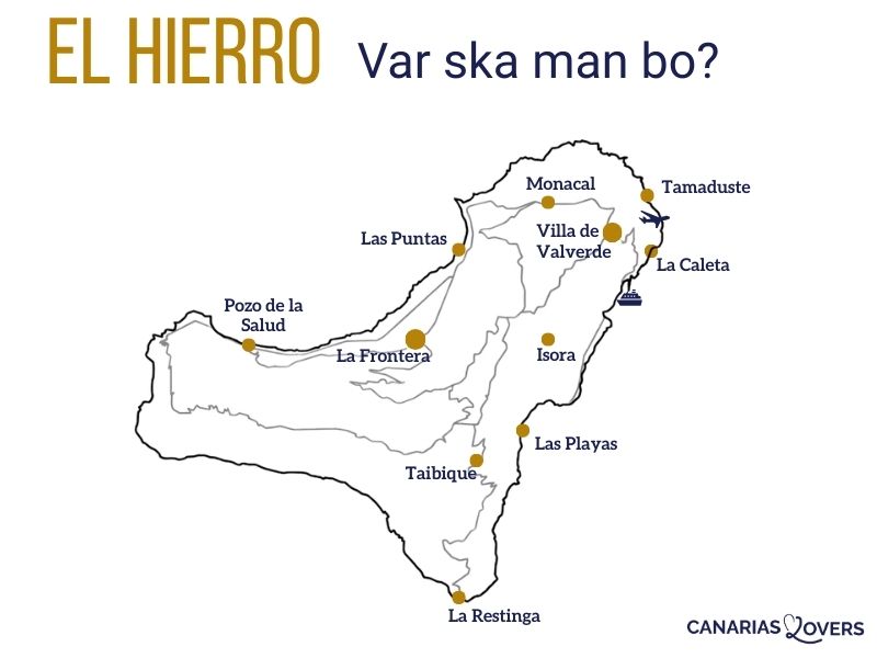 karta var man ska bo El Hierro sömn