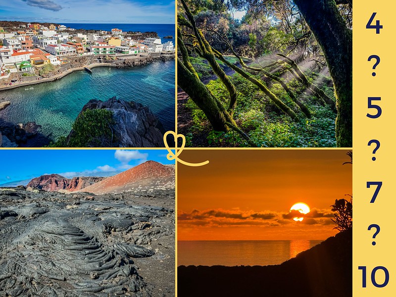 Combien jours partir El Hierro temps