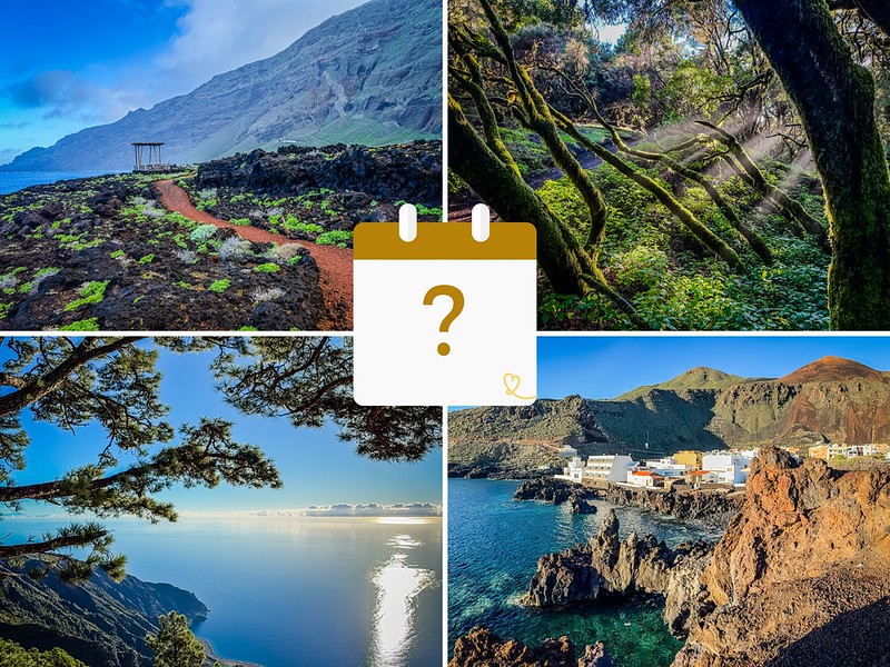 quando é a melhor altura para ir a el hierro?