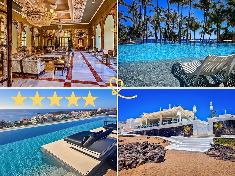 os melhores hotéis de 5 estrelas de luxo nas Ilhas Canárias