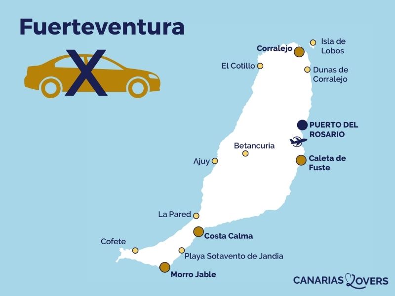 visite Fuerteventura sem carro